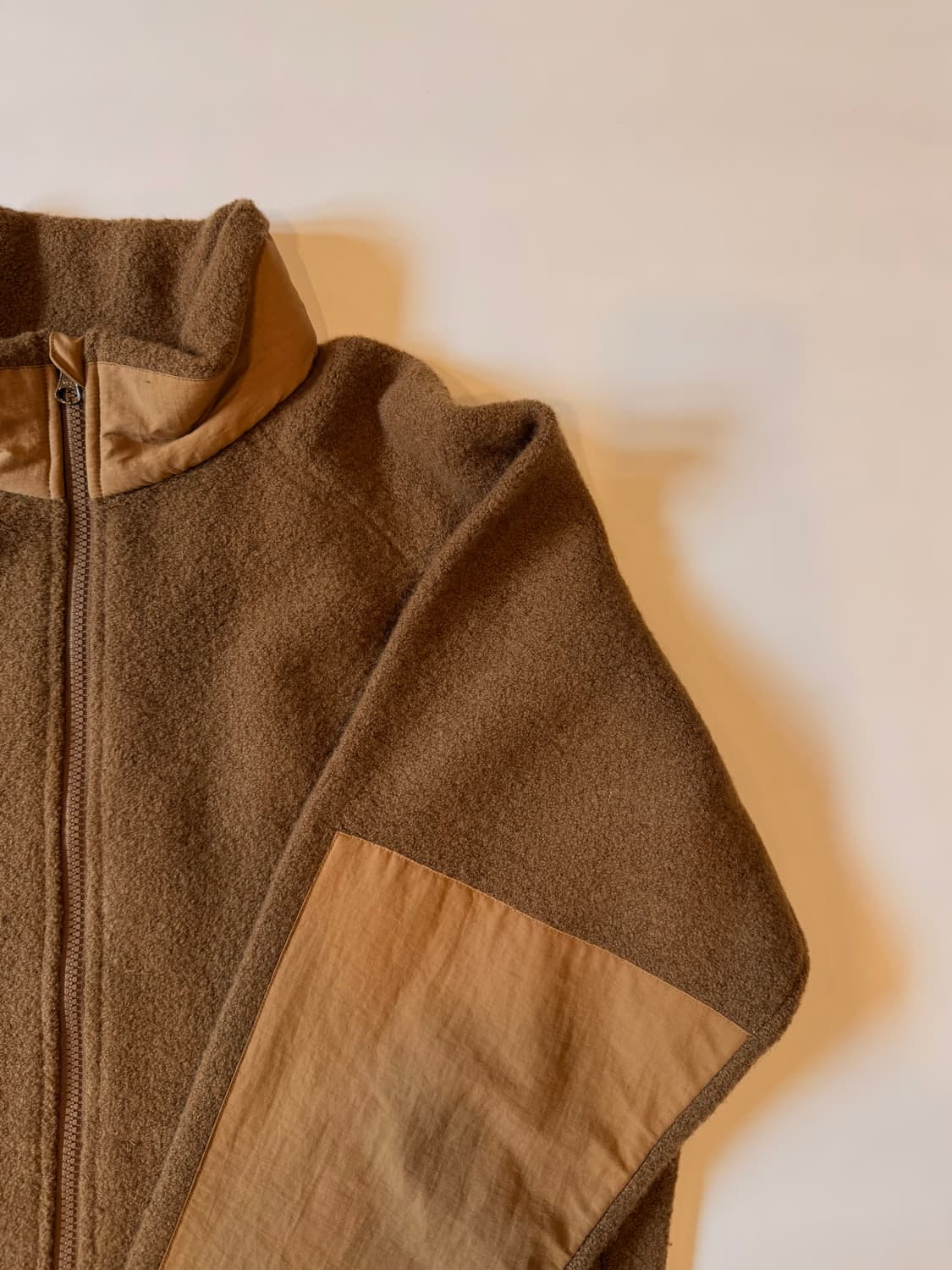 nanamica - Boiled Wool Zip Up Sweater  상품이미지4