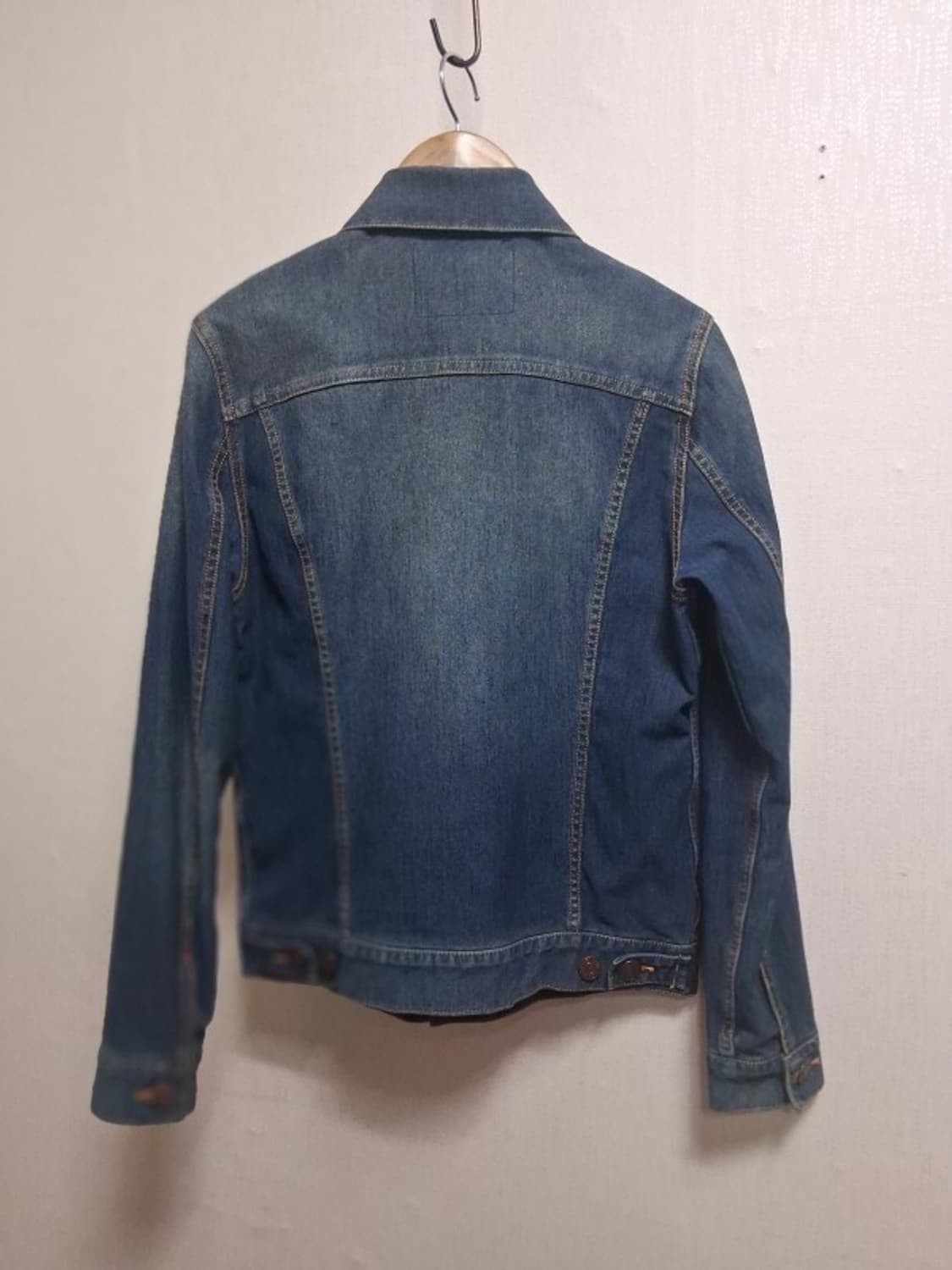 일본판 에드윈 데님청쟈켓 다크블루워싱 져지데님 90 95  상품이미지2