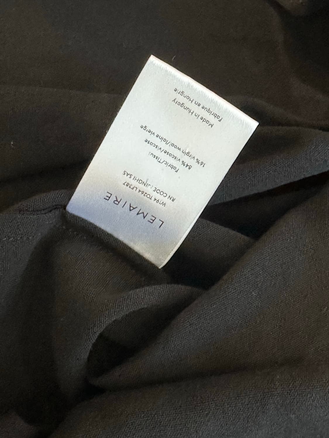 르메르 드레이프 블라우스 상품이미지5