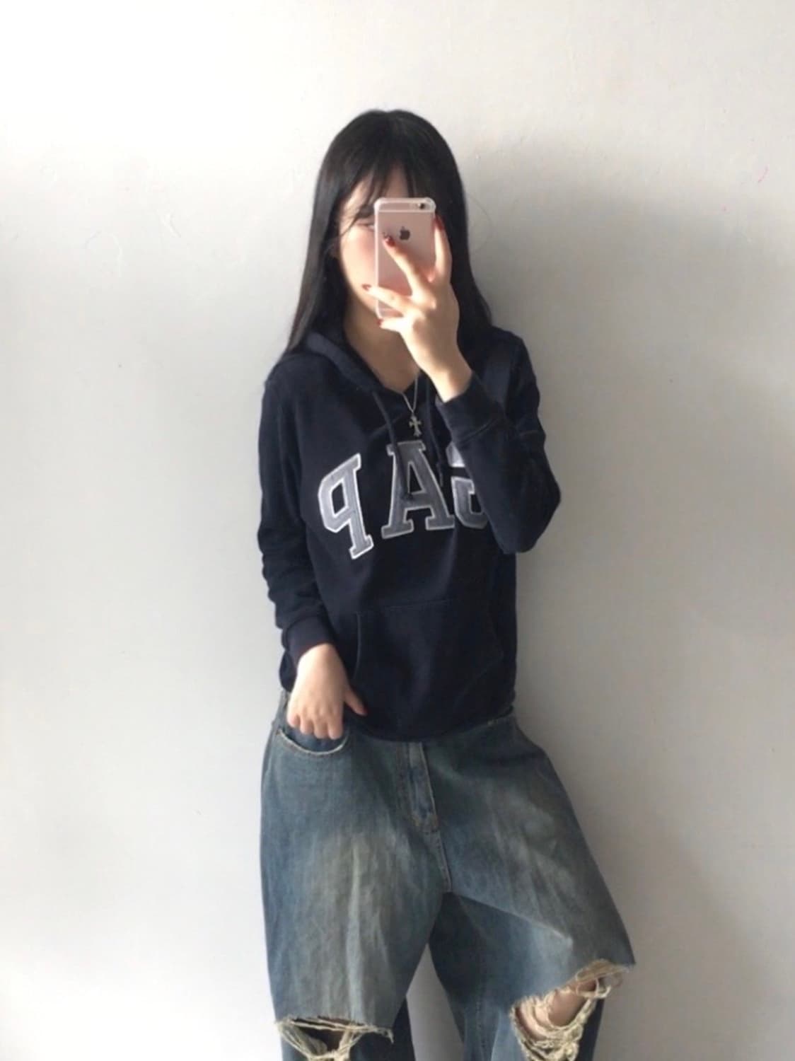 갭 스펠 후드티 상품이미지2