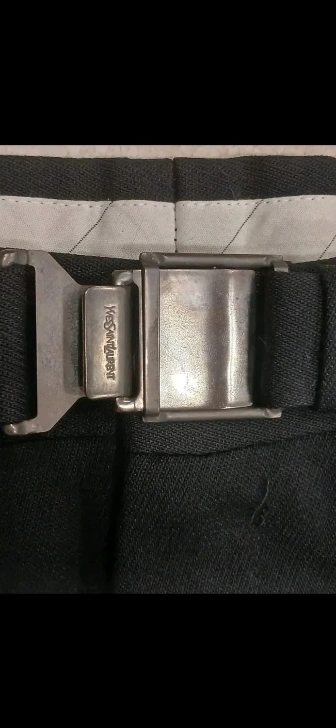 YSL rive gauche WIDE DRAPES WOOL TROUSER 상품이미지6