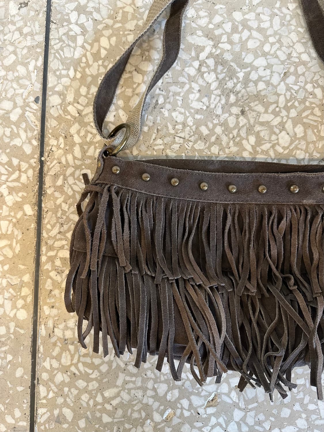 Western fringe detail shoulder bag 상품이미지2