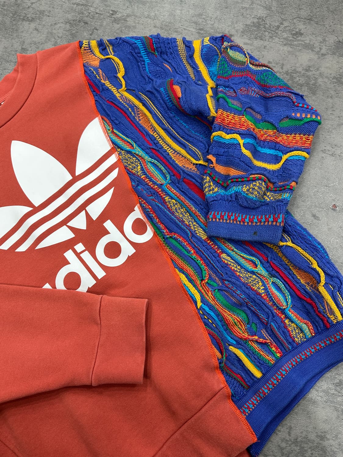 아디다스 쿠지st 믹스 커스텀 맨투맨 상품이미지2