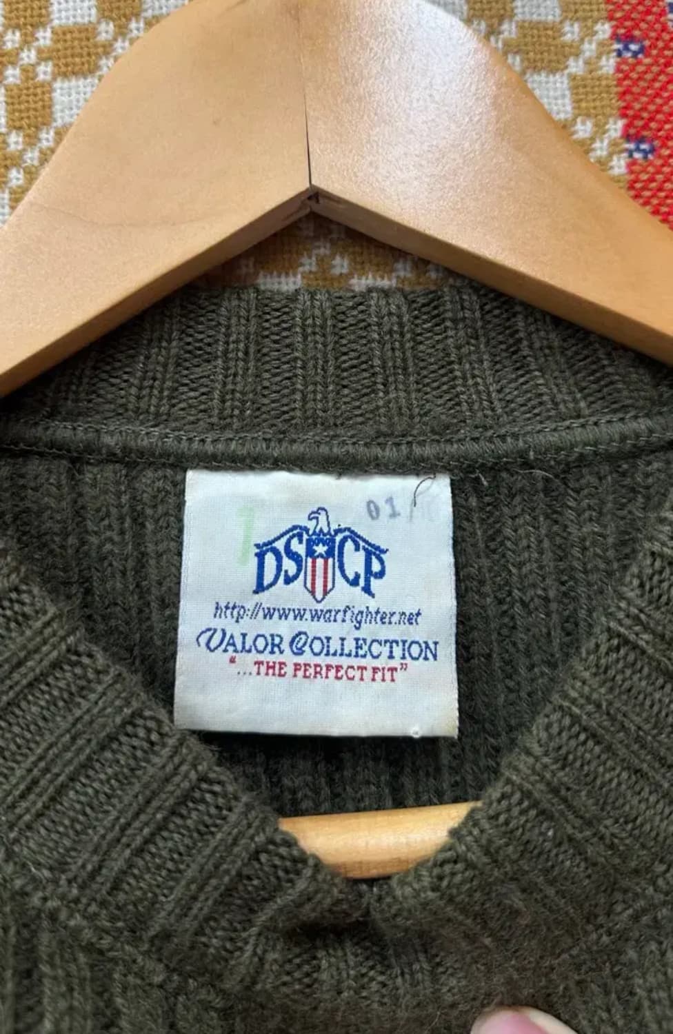 미군 코만도 울 스웨터 40사이즈 100 상품이미지4