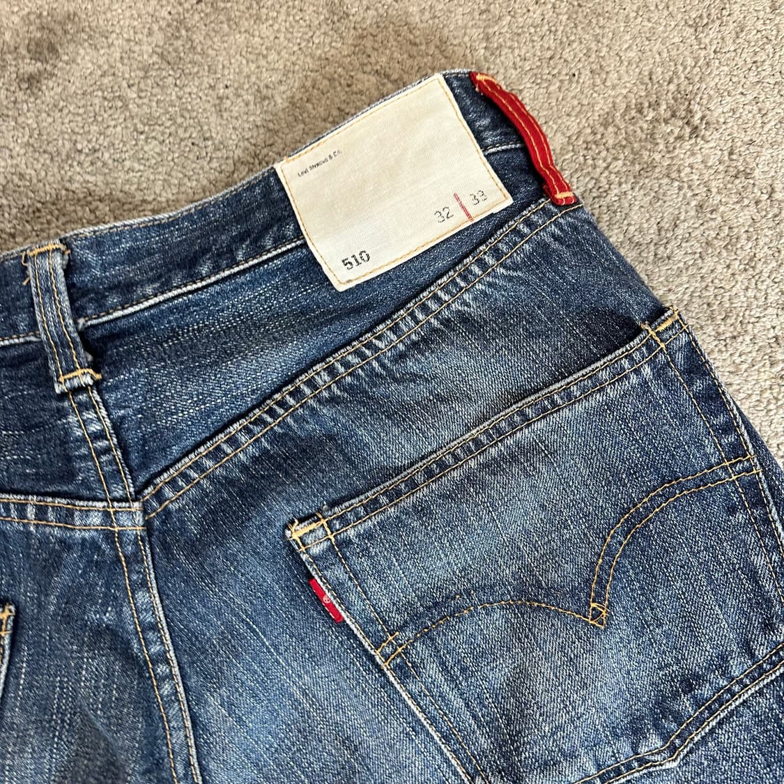 리바이스510 레드루프 페이드 데님 팬츠(32) 상품이미지4
