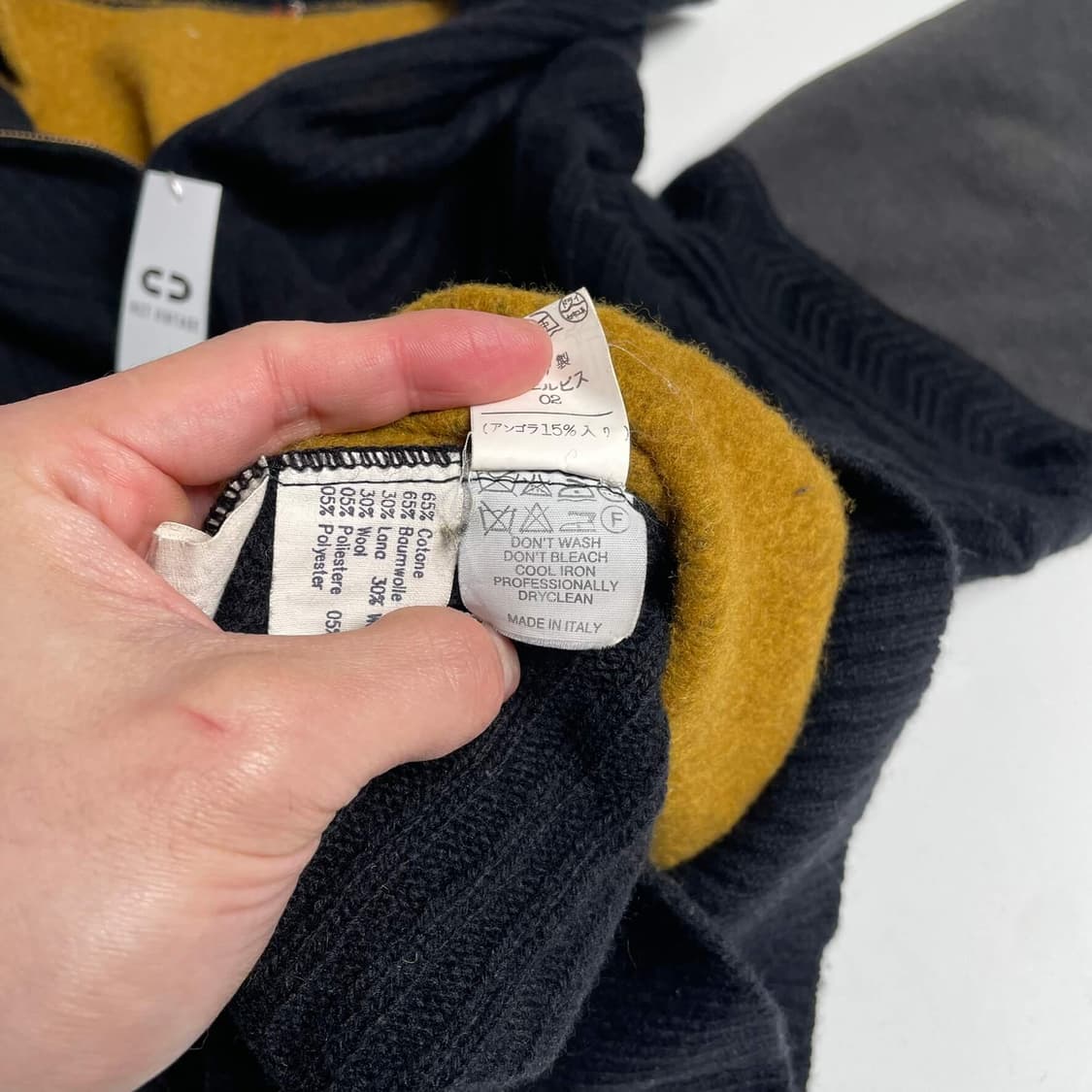 90's gianfranco ferre 울블렌드 니트 (italy) 상품이미지9