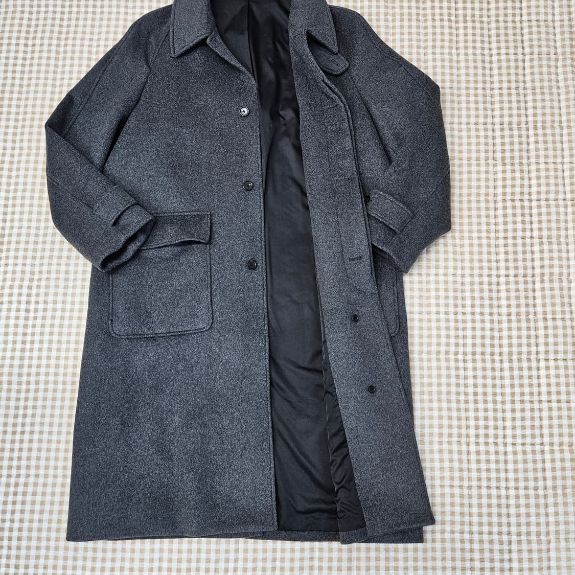 비바스튜디오 오버핏 롱 코트 남자100~105 상품이미지7