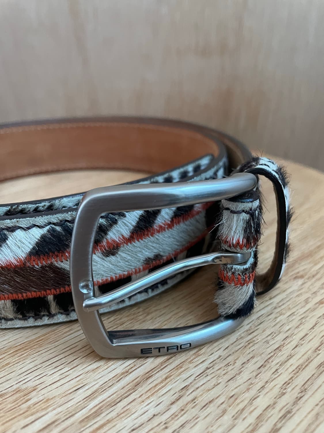 에트로 송치 패턴 벨트 상품이미지3
