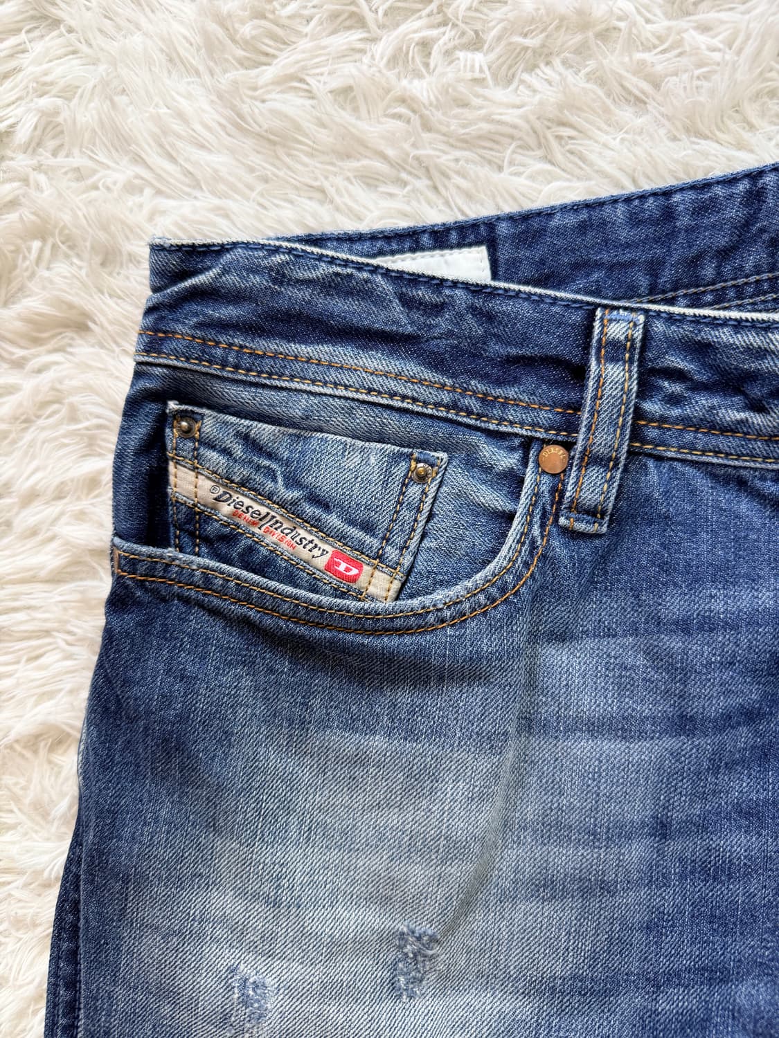 [DIESEL] 디젤 NEW-FANKER 레귤러 슬림 부트컷 데님 상품이미지8