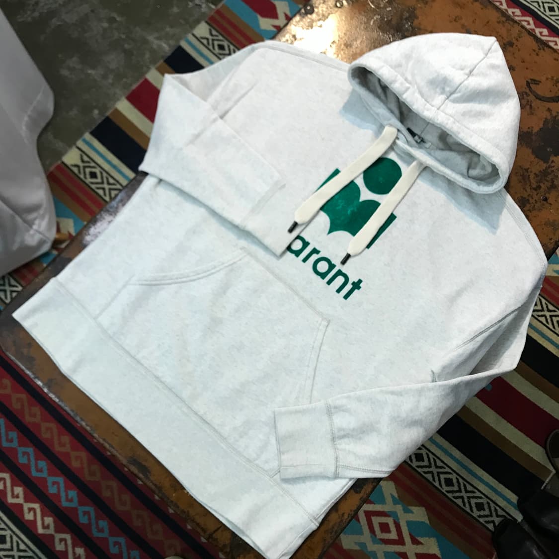 이자벨마랑 멜란지 그레이 기모 후디 남성 105 110 사이즈 상품이미지2