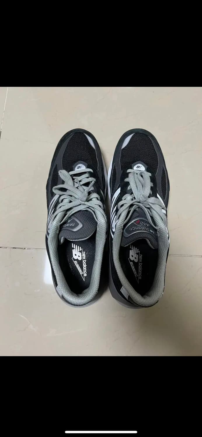 뉴발란스 990v6 메이드 인 USA 블랙 화이트 상품이미지2