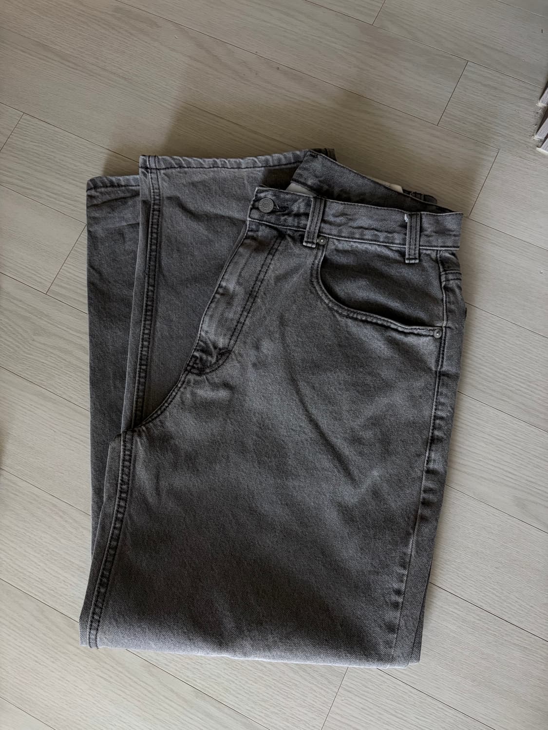 디스이즈네버댓 릴렉스드진 브라운 (M) 상품이미지4