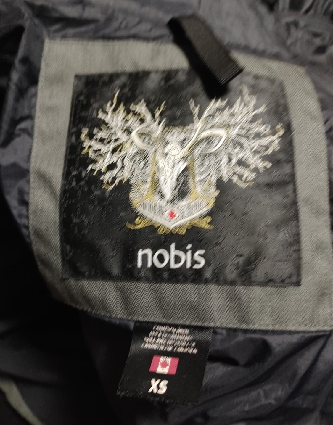 (nobis) 노비스 야테시 카키그레이 패딩 점퍼 XS (95~100) 상품이미지6