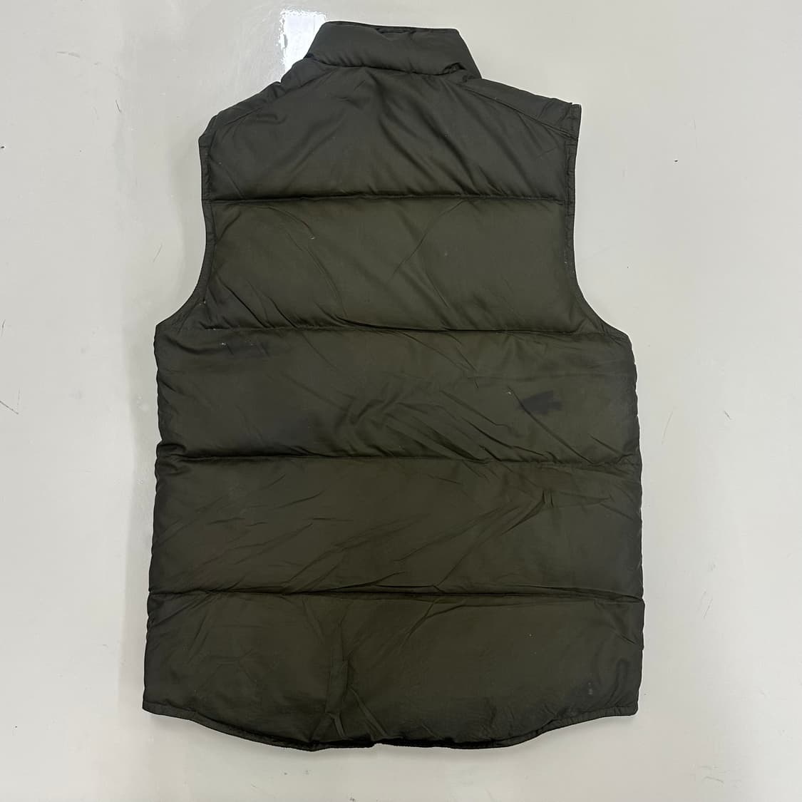 00’s 폴로랄프로렌 레더 패치 다운 패딩 베스트 상품이미지5