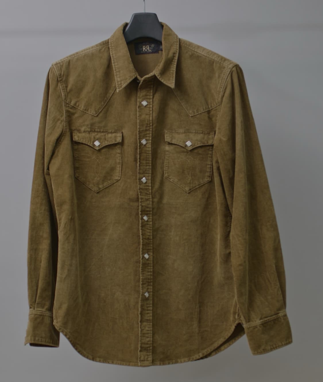 rrl 코듀로이 웨스턴 셔츠 L 상품이미지1