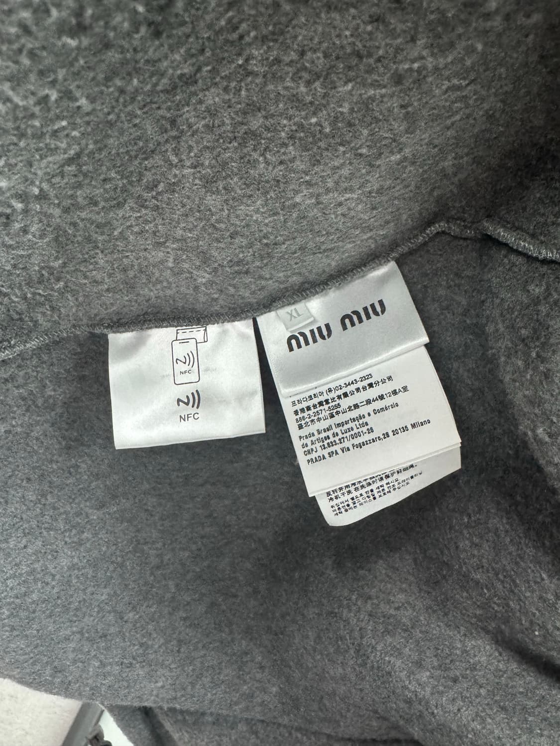 미우미우 플리스 상품이미지3