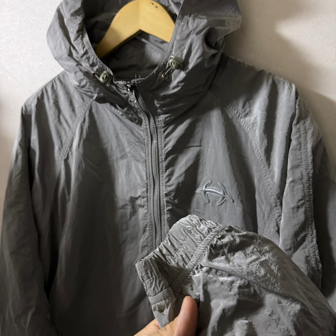 HDEX 메탈 나일론 후디 트랙자켓 XL (110) 상품이미지4