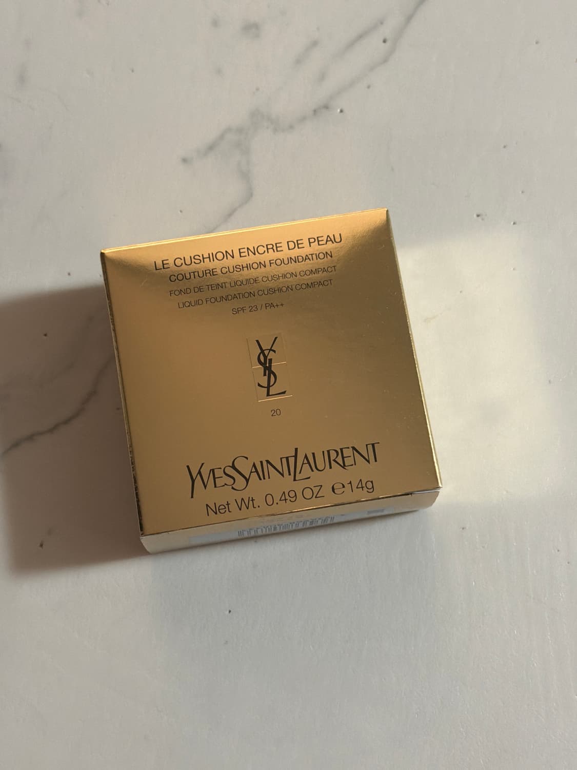 생로랑 엉크르 드 뽀 쿠션 20호 ( 새상품 ) 상품이미지1