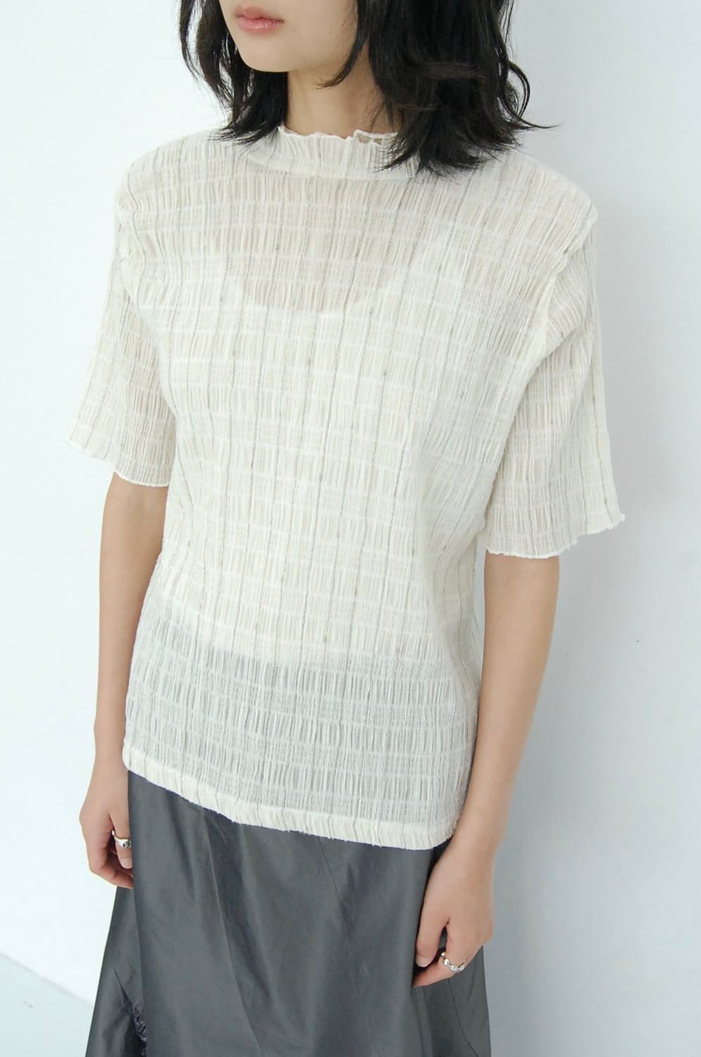 Made in japan pleats top 상품이미지3