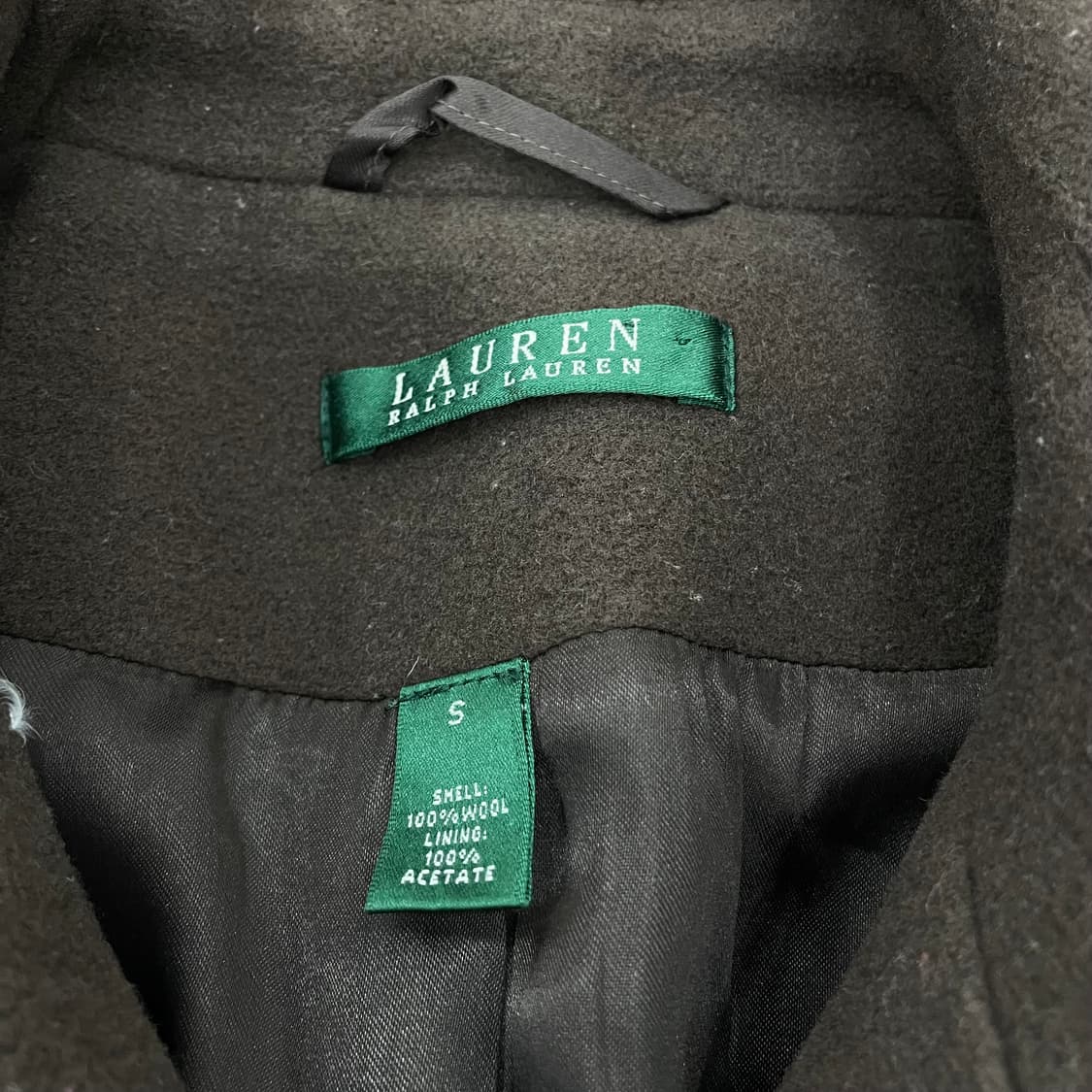 여성 폴로 랄프로렌 브라운 피코트 상품이미지2