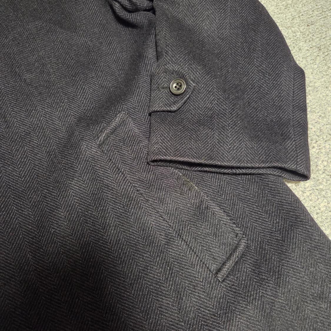 Balmain 발망 캐시미어 울100% 롱코트 L(100) 상품이미지3