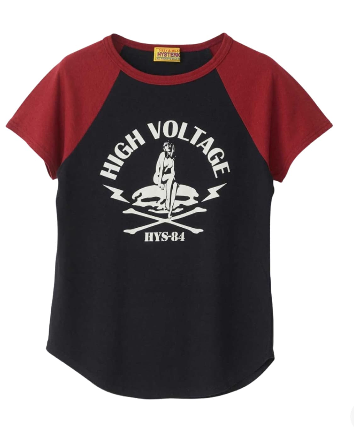 구매))) 히스테릭 글래머 하이 볼티지 반팔 블랙 구해요ㅠㅠㅠ 상품이미지1