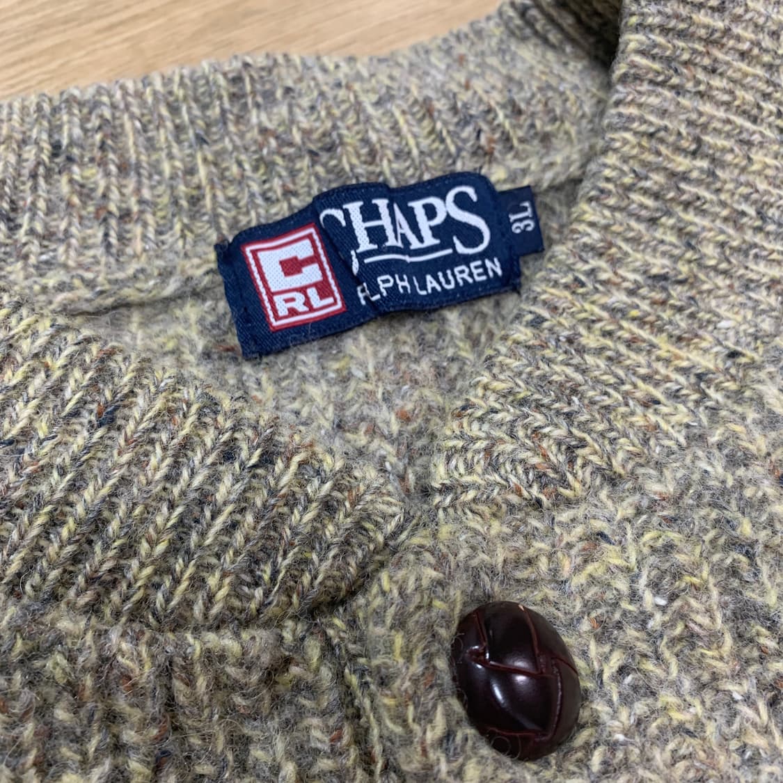 2XL)Chaps 챕스 랄프로렌 헨리넥 니트 상품이미지4