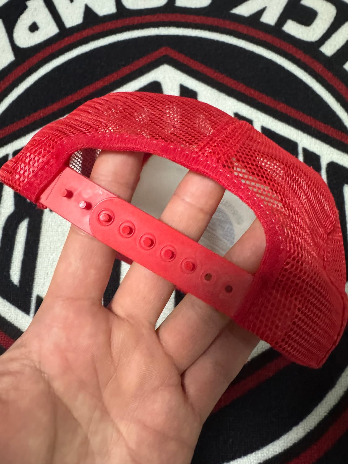 유니로얄 굿리치 하모니 쓰루 퍼포먼스 트러커 메쉬 트러거 햇 화이트 레드 상품이미지9