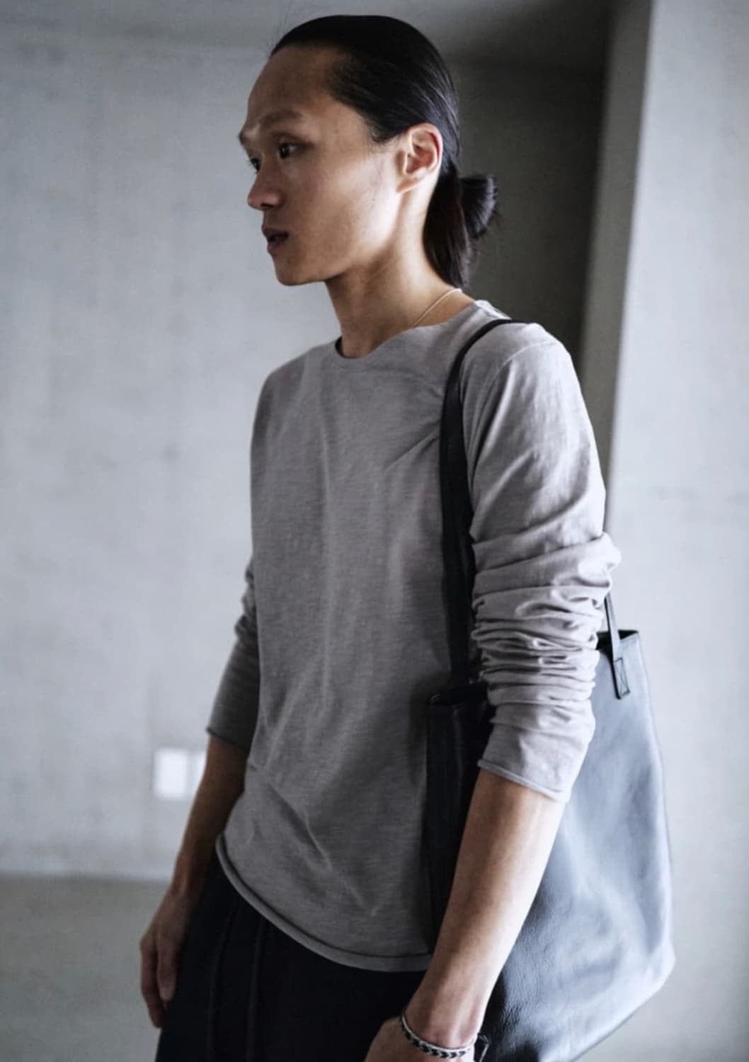 Mono Prive 텍스처드 롱슬리브 ver.2 fog 1size 상품이미지2