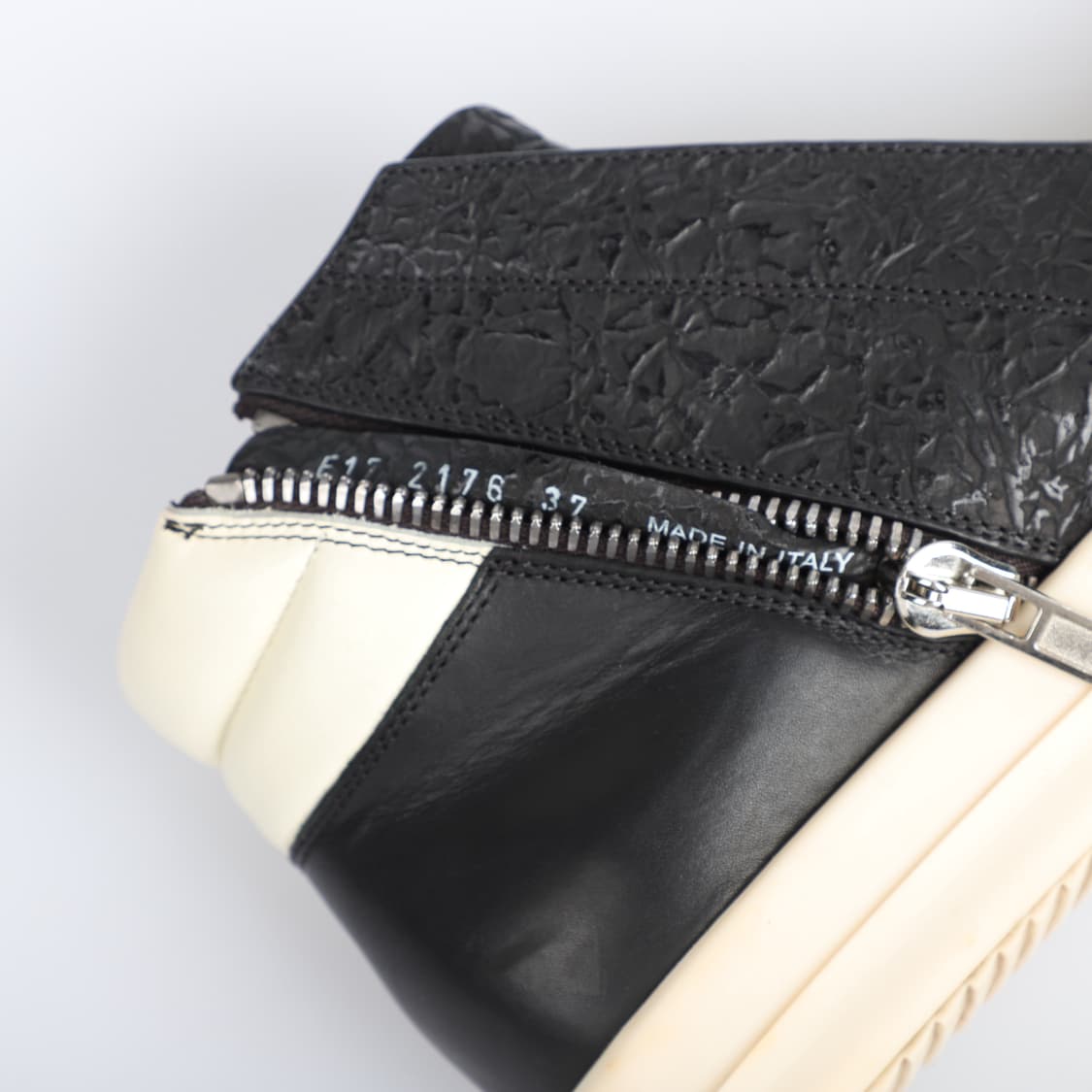 37 / Rick Owens 릭오웬스 나이키 덩크 블랙 화이트 상품이미지7