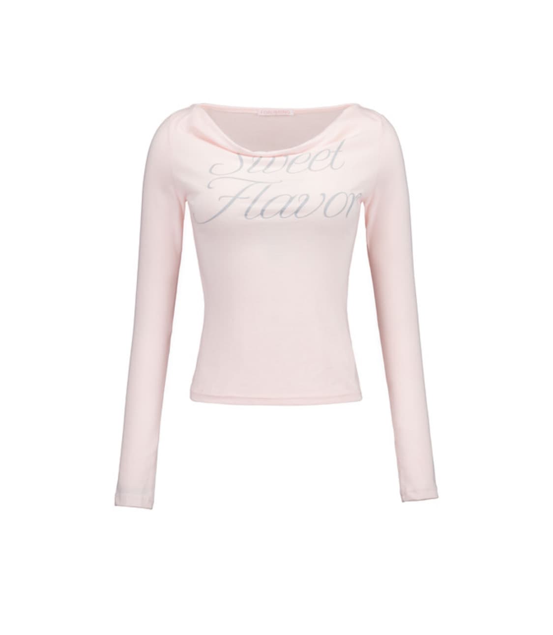 포어링 SWEET FLAVOR DRAPED TEE 상품이미지1