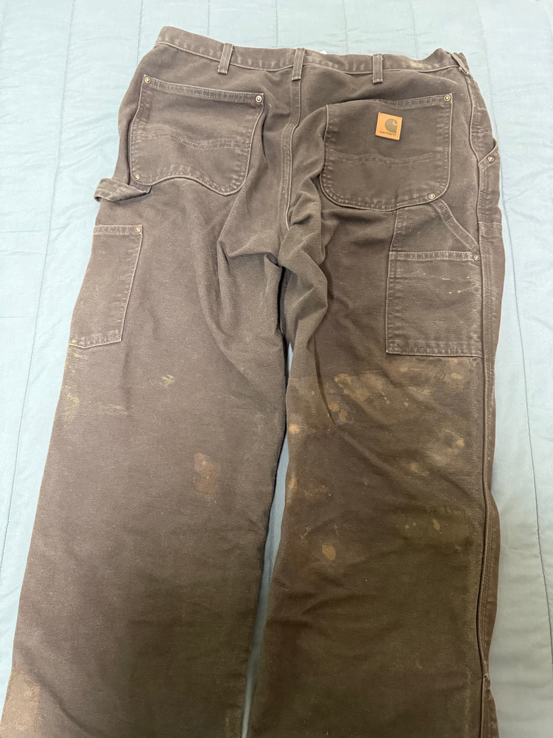 빈티지 칼하트 더블니 브라운 상품이미지2