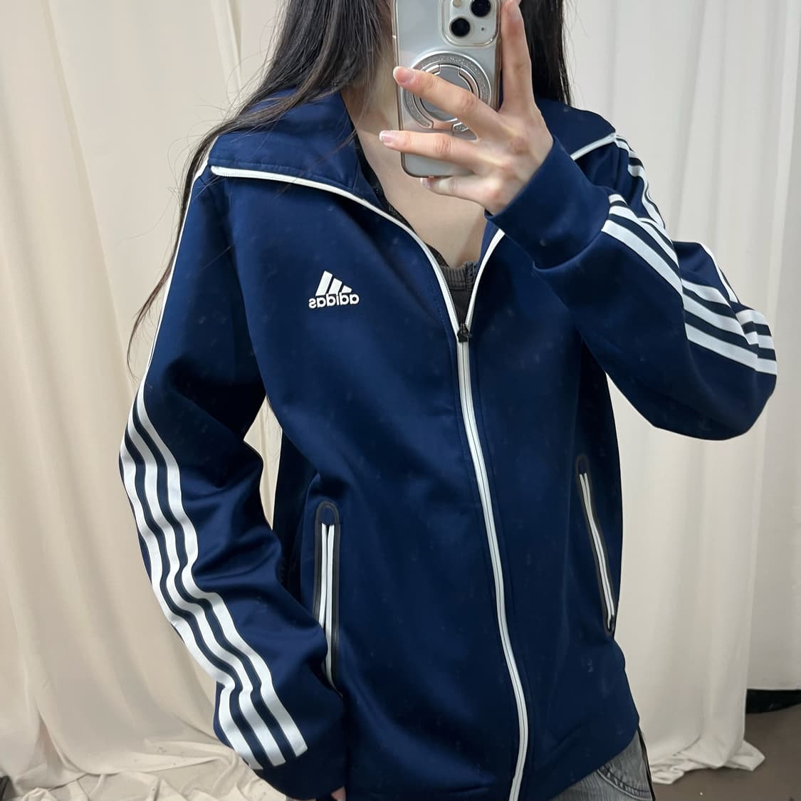 Adidas navy jersey 상품이미지3
