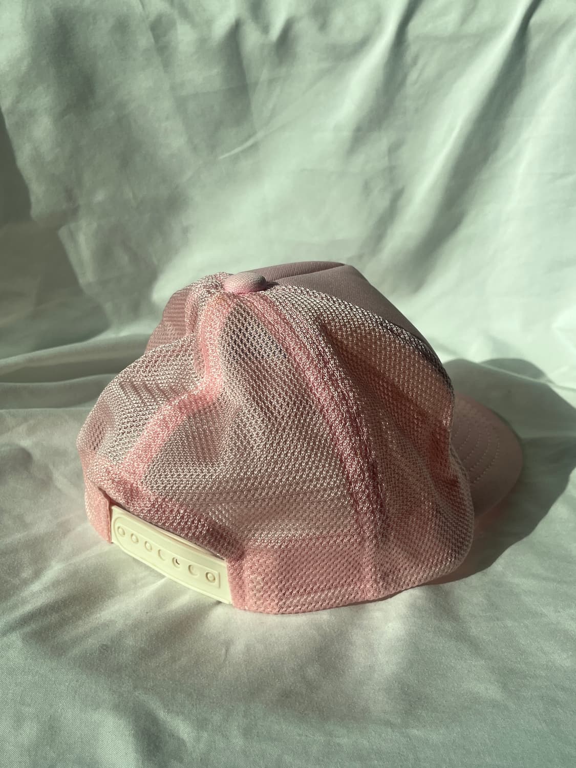 히스테릭 글래머 아카이브 퍽베어 딸기우유 베이비핑크 색 메쉬 캡 모자 상품이미지7