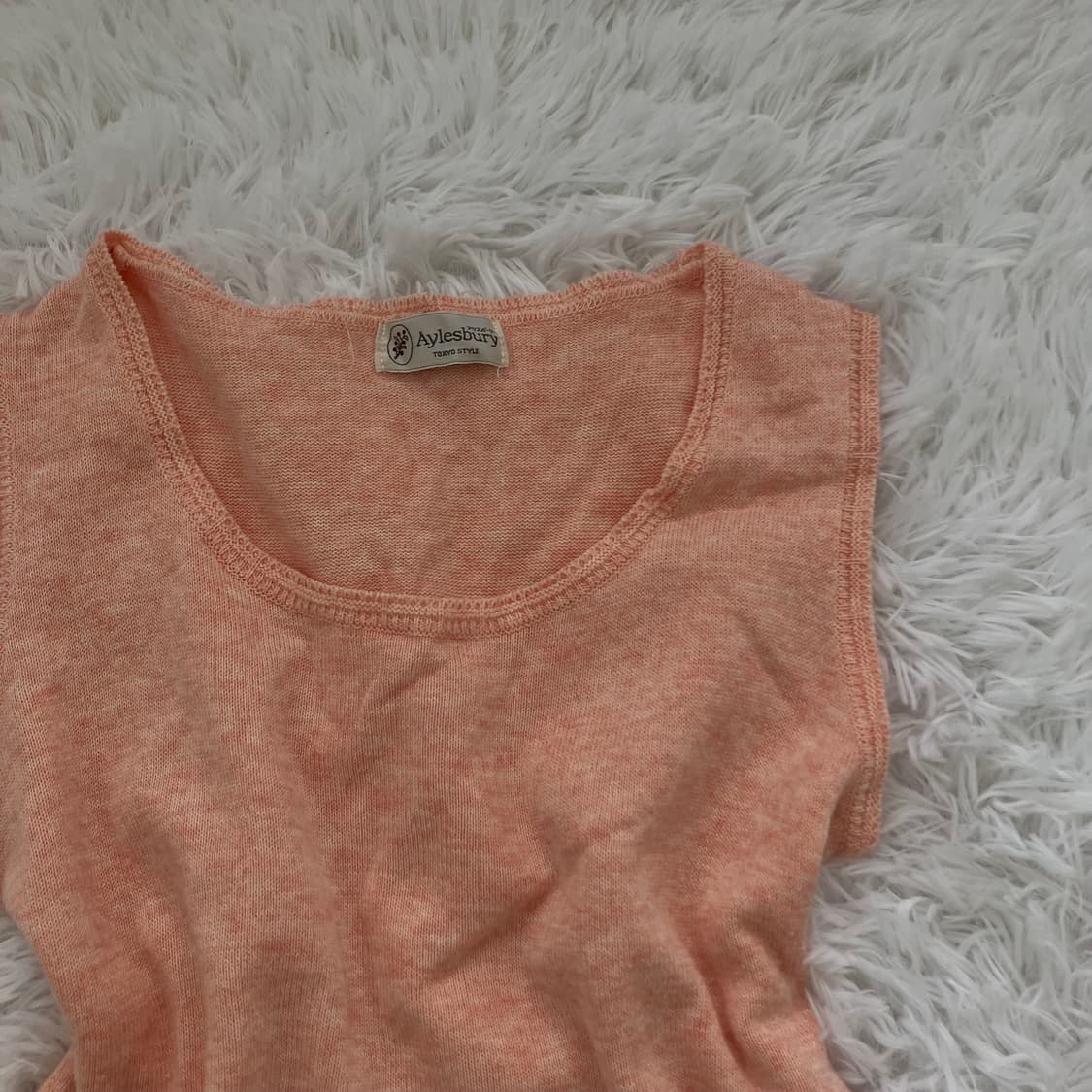 빈티지 핑크 스티치 나시 947 y2k 스트릿 갸루 펑키 일본빈티지 fa 상품이미지3