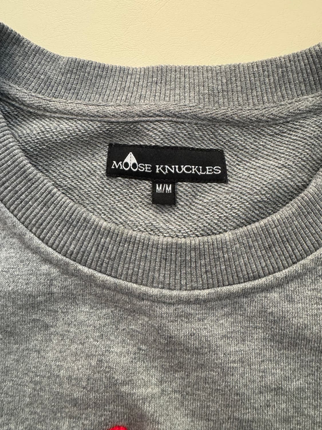 (M)무스너클 몬스터 자수 맨투맨 티셔츠 상품이미지5