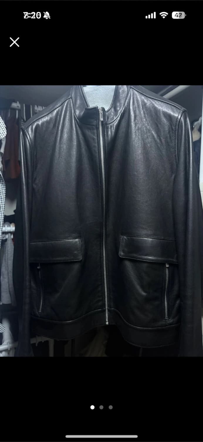 질스튜어트뉴욕 레더 재킷 110 상품이미지1