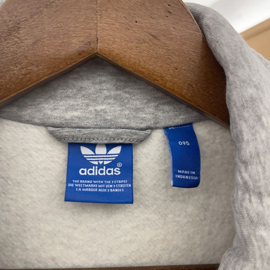 아디다스 희귀 갸루 지브라 레오파드 스웻 져지 집업 95 C08571 상품이미지5