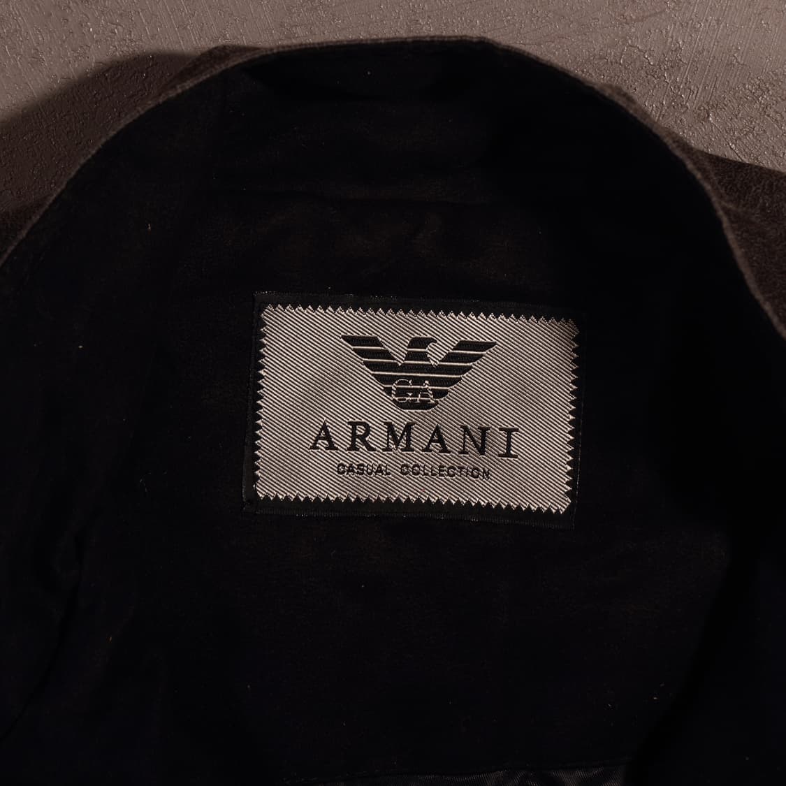 아르마니 진스 코팅 집업자켓 상품이미지3