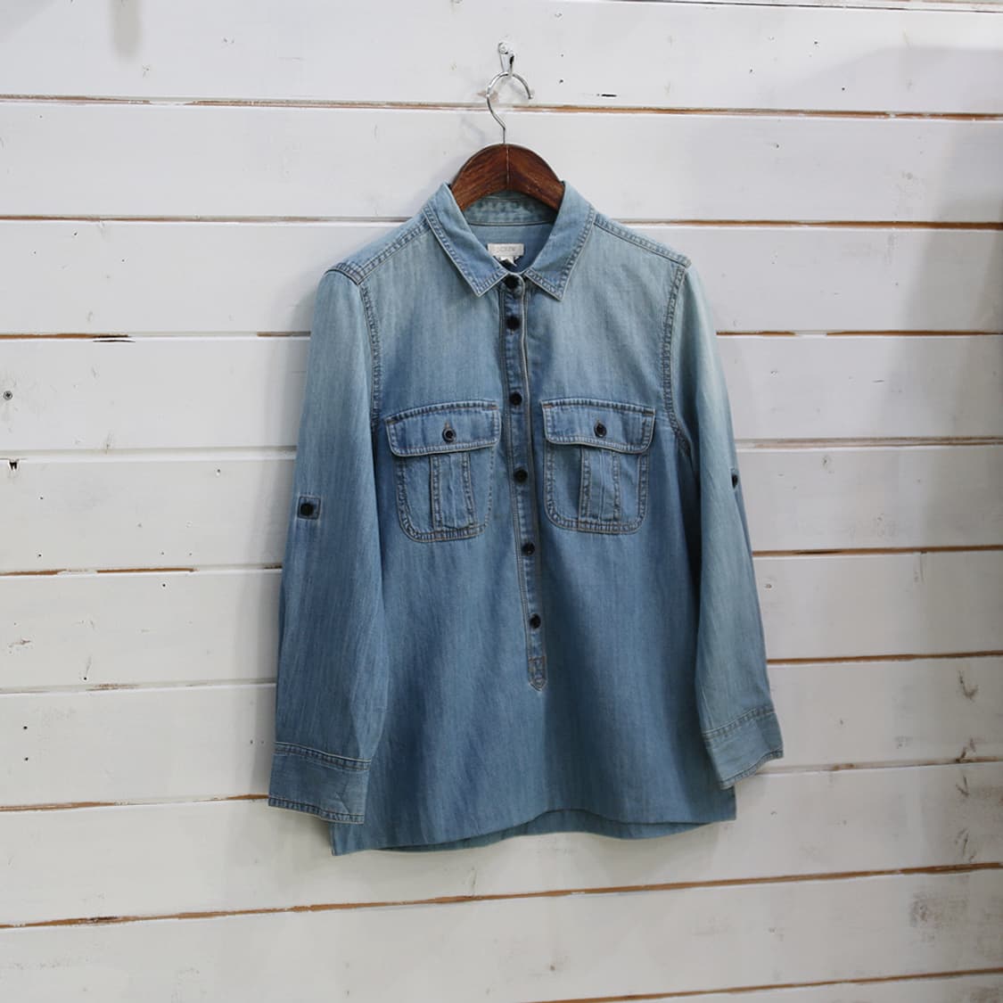 J.CREW 데님 셔츠 블라우스 (여성용 2) 상품이미지2