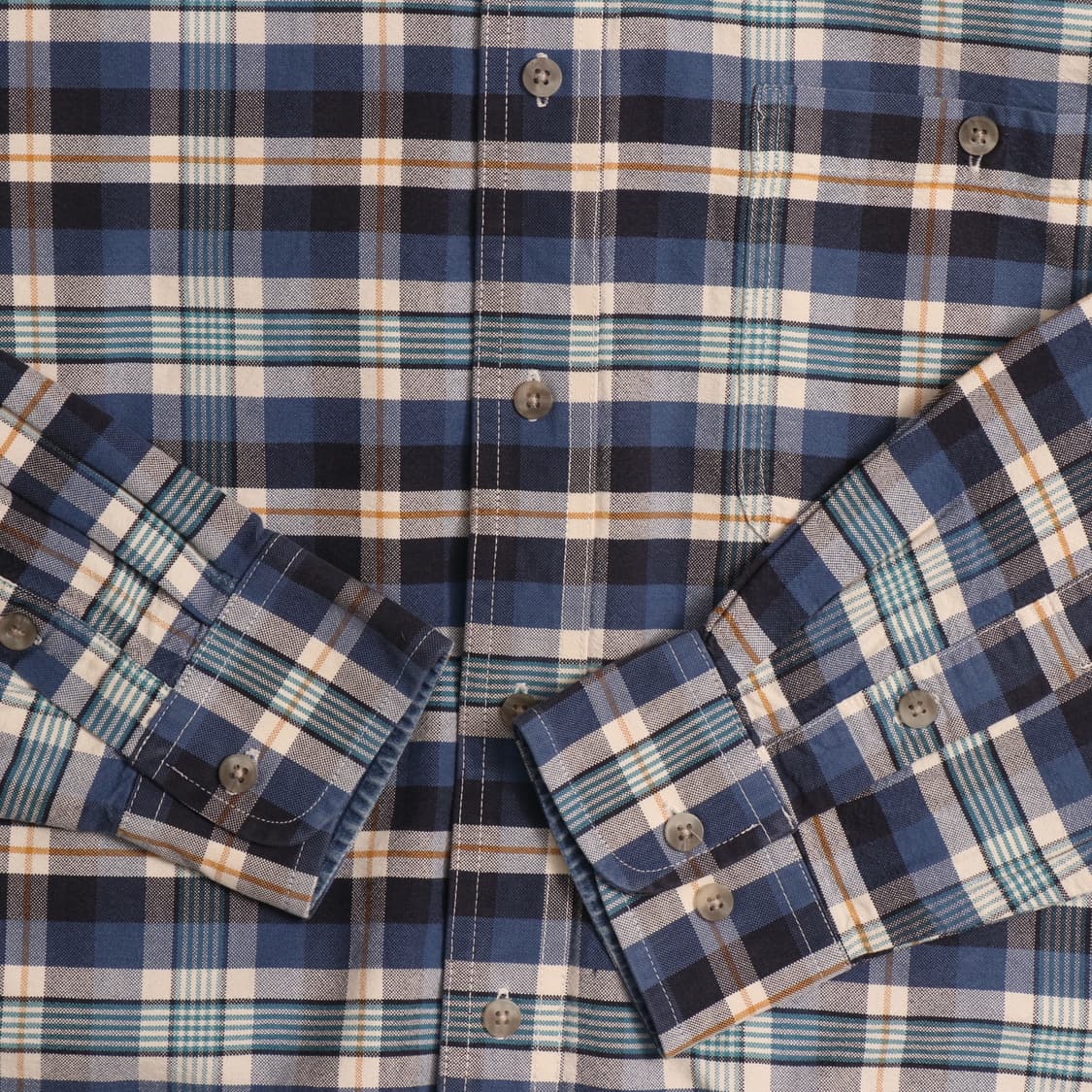 랭글러 20주년 헤비코튼 체크셔츠 A1664 상품이미지4