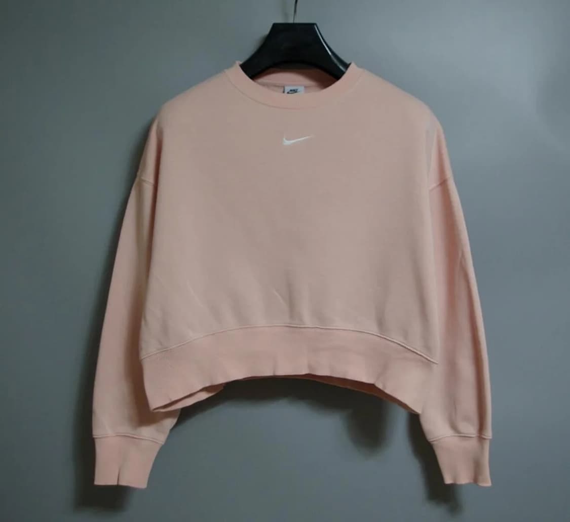 나이키 여성 루즈핏 크롭 맨투맨 S 상품이미지3