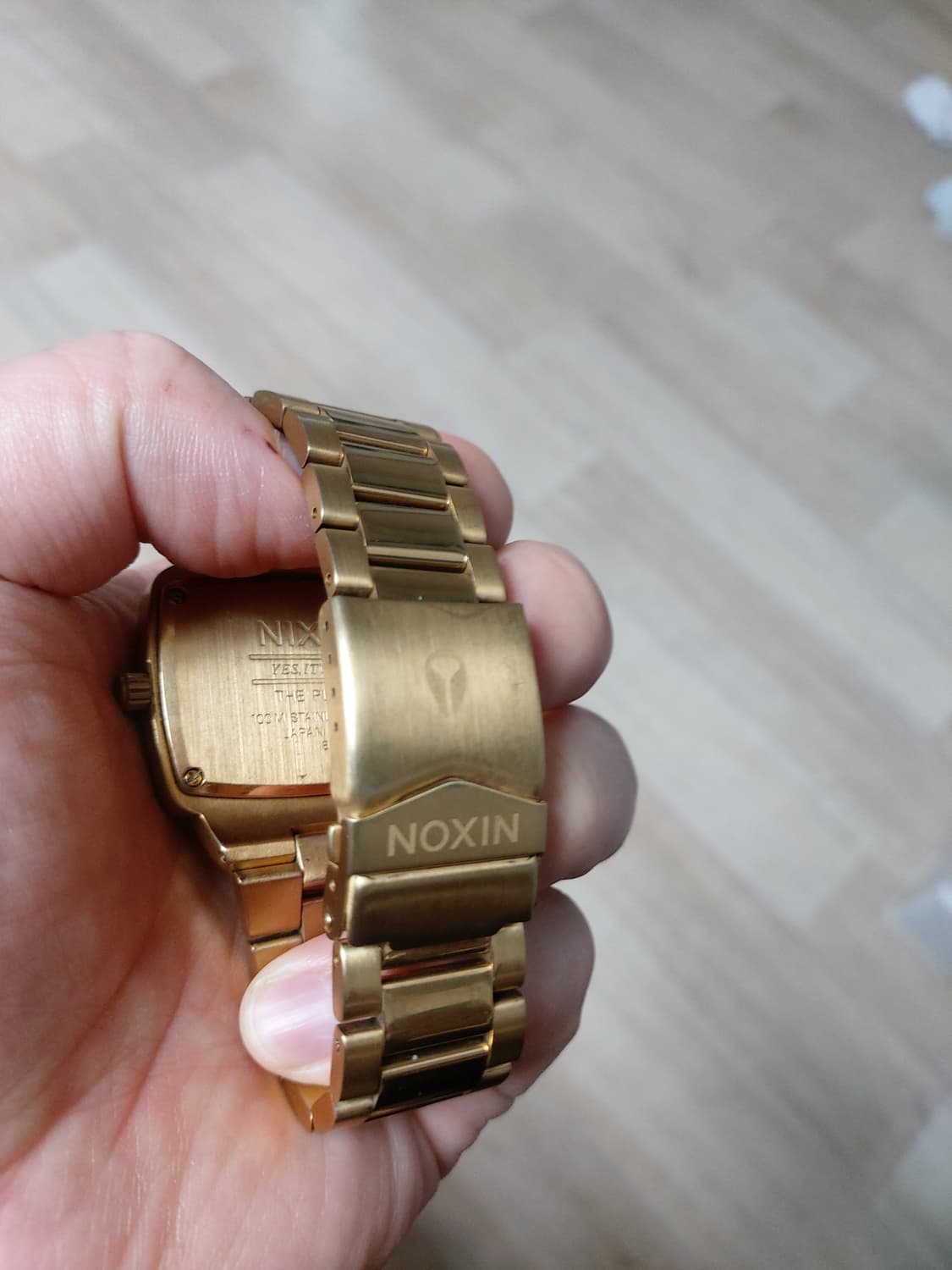 닉슨 골드 시계 상품이미지3