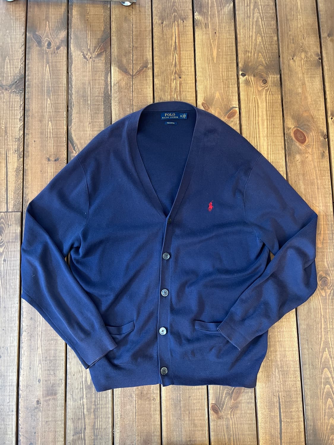 폴로 네이비 가디건 상품이미지8
