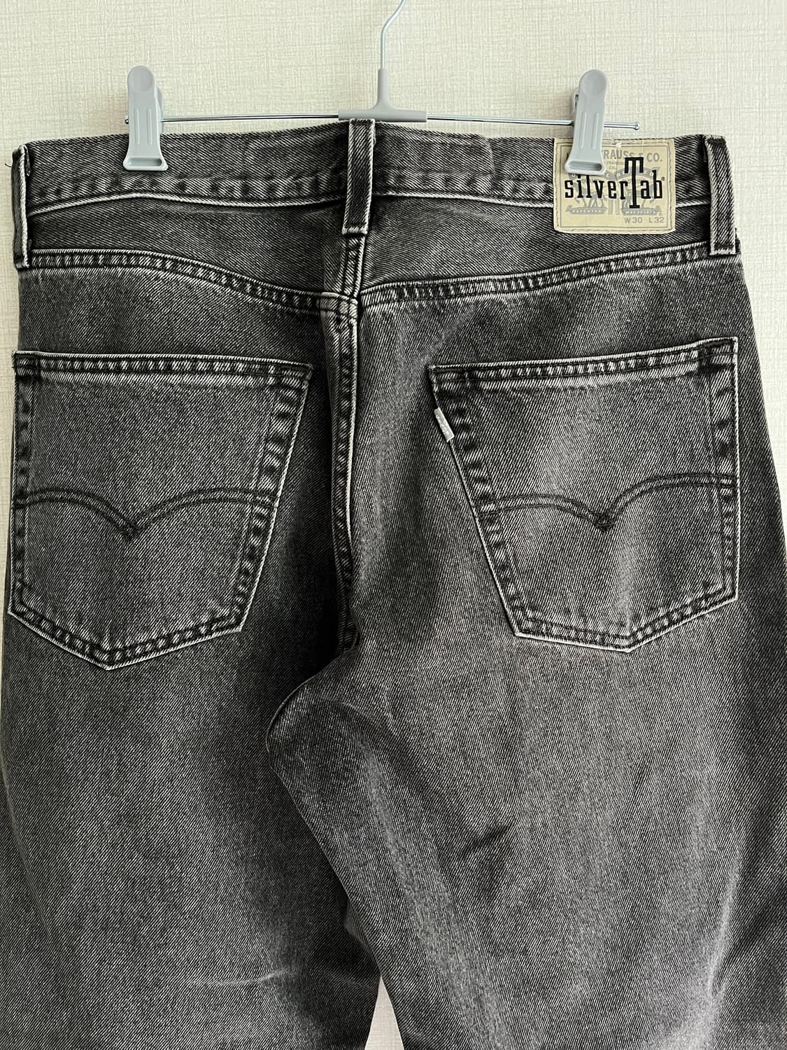 리바이스 실버탭 루즈 흑청 그레이 30/32 상품이미지3