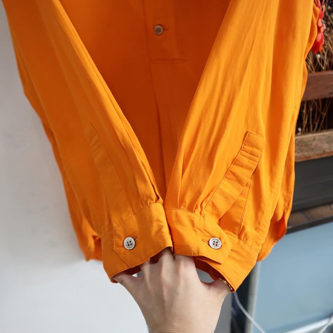 요지야마모토 레이온 풀오버 셔츠 상품이미지4