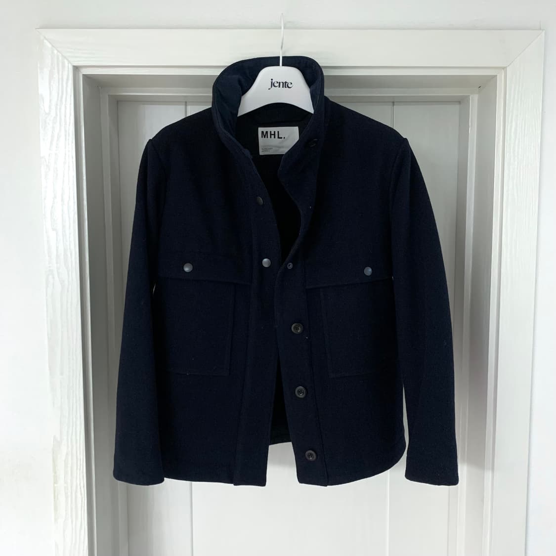 마가렛호웰 여성 하이 카라 맬튼 숏 코트 상품이미지6