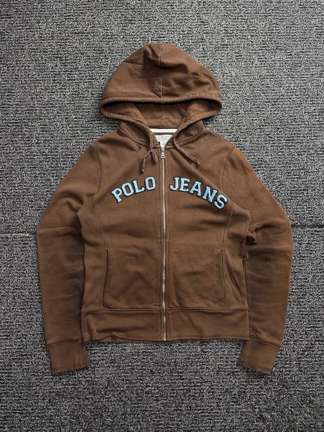폴로 랄프로렌 아치로고 올드스쿨 브라운 후드 집업 2046 상품이미지2