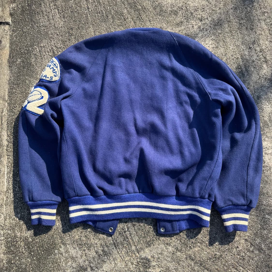 [L] 60s C&S Sporting goods 바시티 레터맨 자켓 상품이미지2