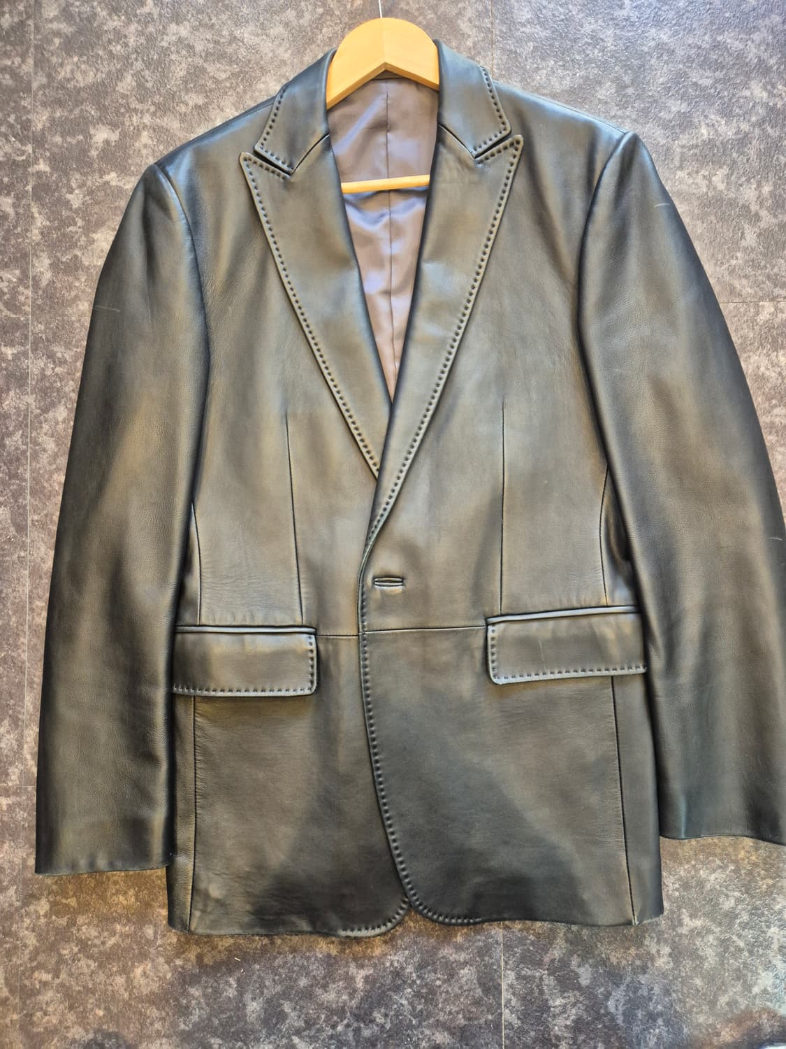 코모도 남성 양가죽 빈티지 자켓 100사이즈 추천 상품이미지1